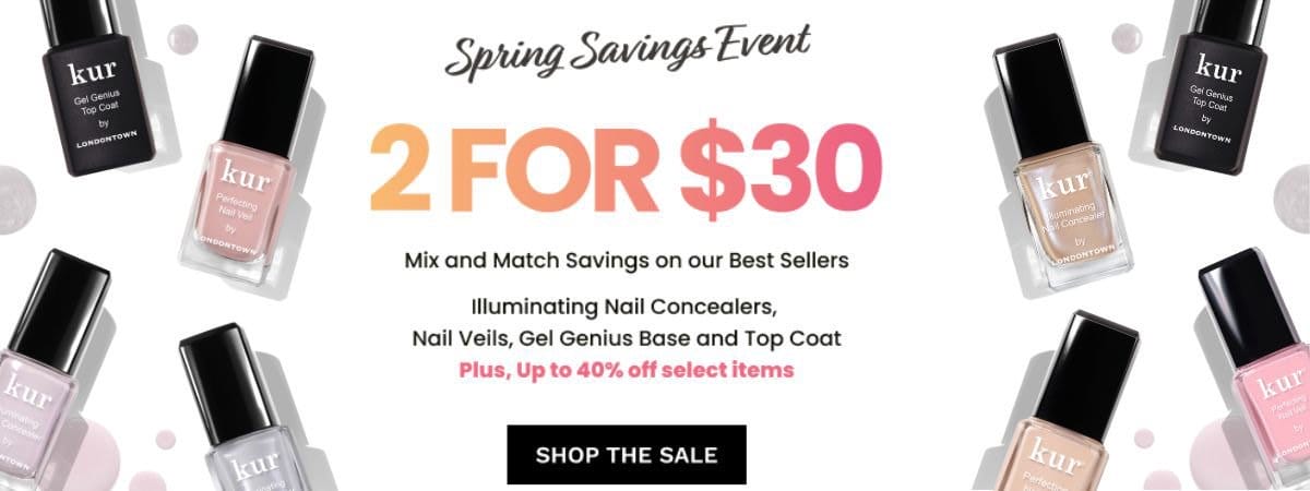 Shop Spring Savings - 2 for \\$30