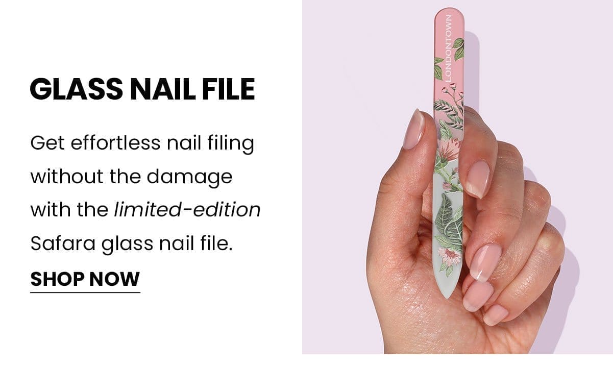 Safara Glass Nail File | Shop Now