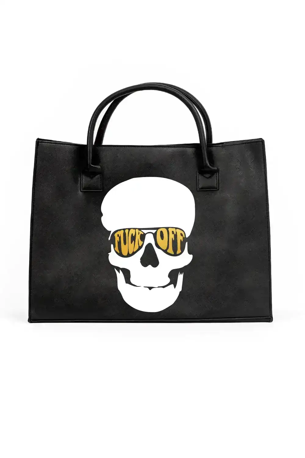 Image of MODERN VEGAN TOTE - Skull