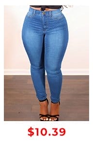 LW Plus Size High Waist Stretchy Skinny Jeans