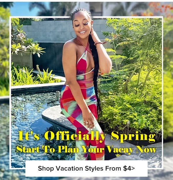 Vacation Styles From \\$4