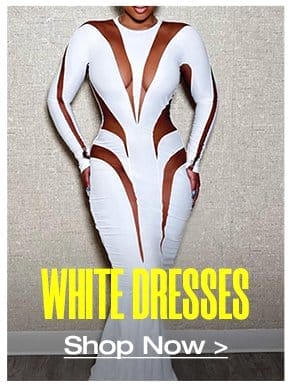 WHITE DRESSES