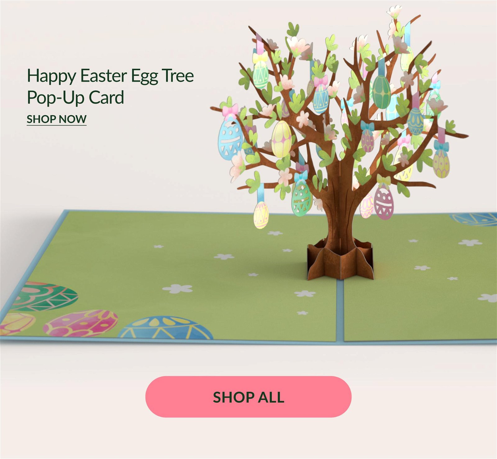 Happy Easter Egg Tree Pop-Up Card