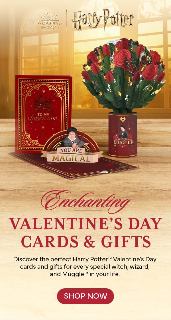 Enchanting Harry Potter Valentine's Day Cards and Gifts