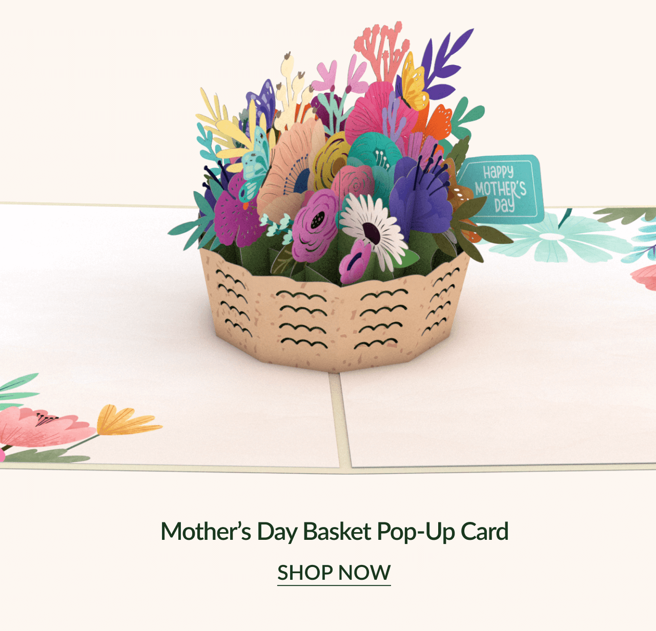 Mother's Day Basket Pop-Up Card | SHOP NOW