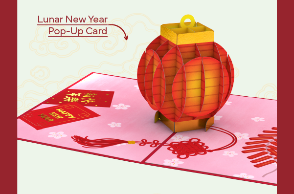 Lunar New Year Pop-Up Card