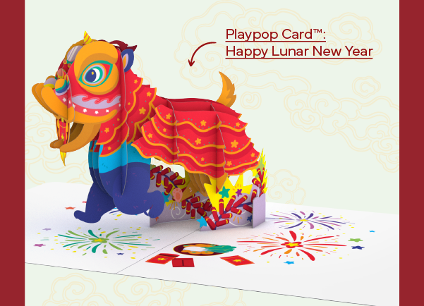 Playpop Card Happy Lunar New Year