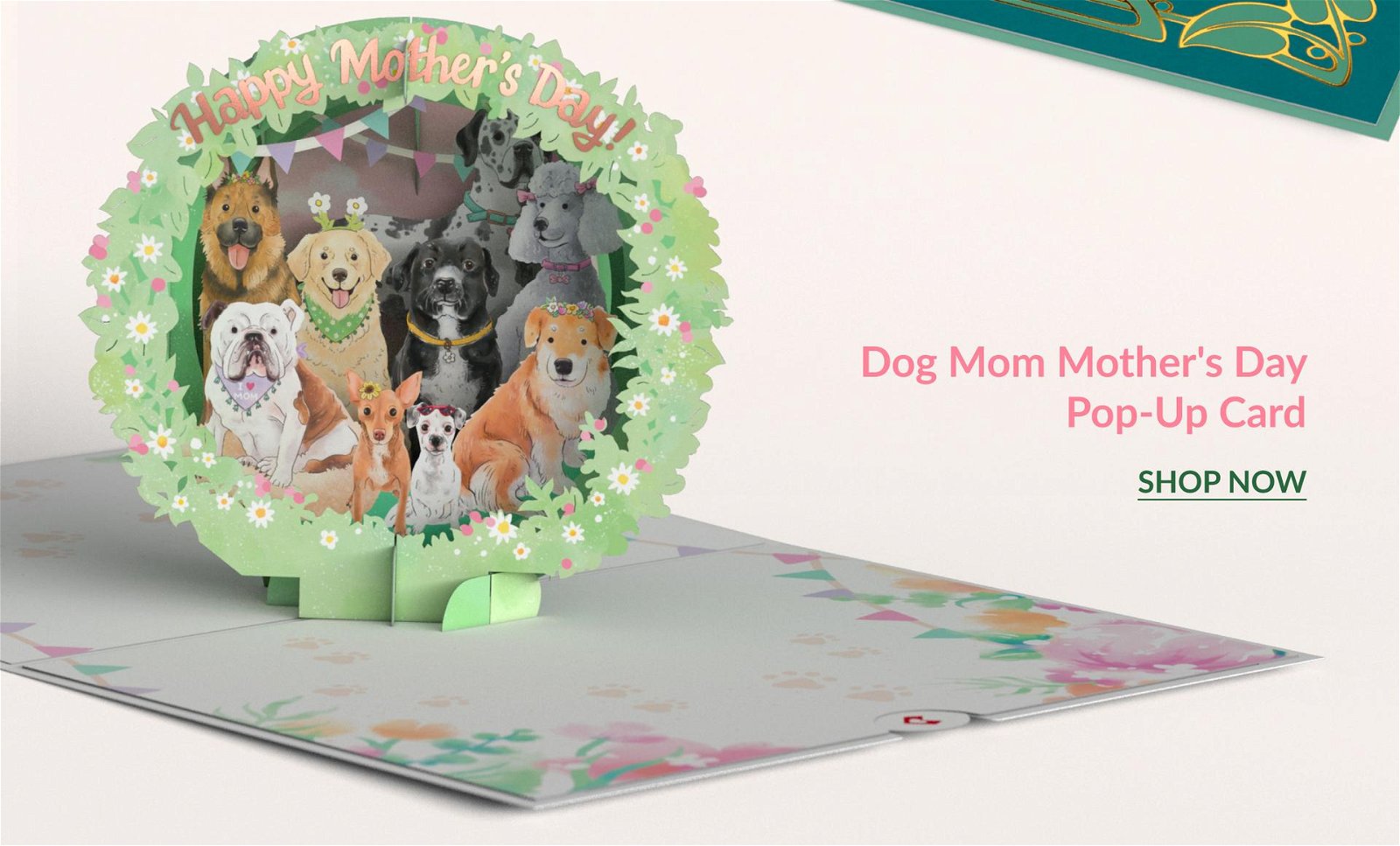 Dog Mom Mother’s Day Pop-Up Card | SHOP NOW