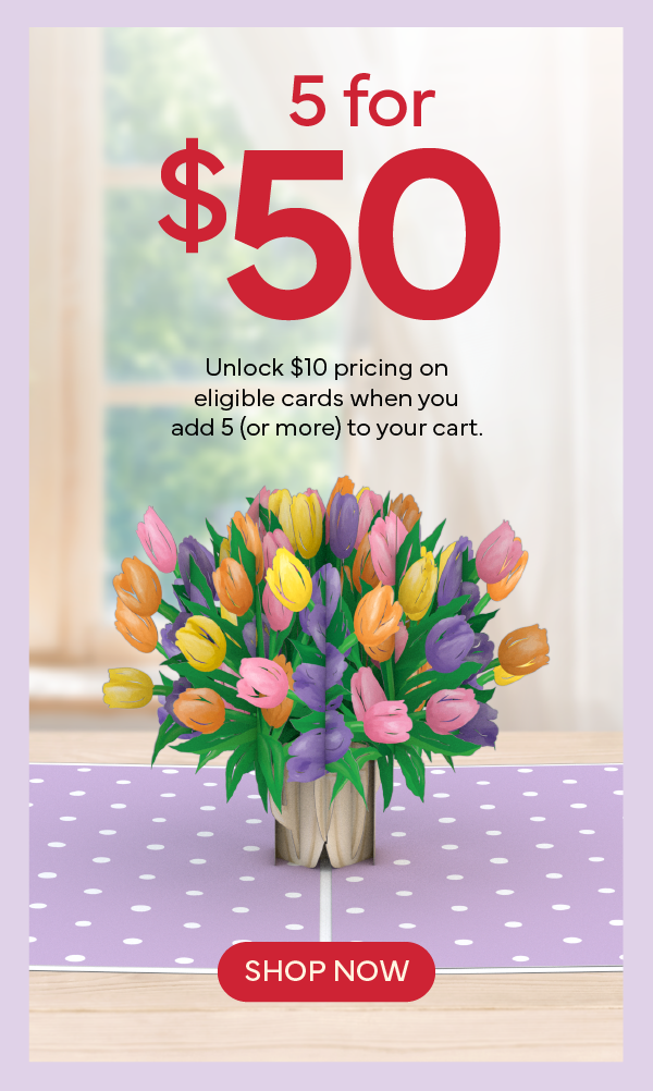 5 Cards for \\$50