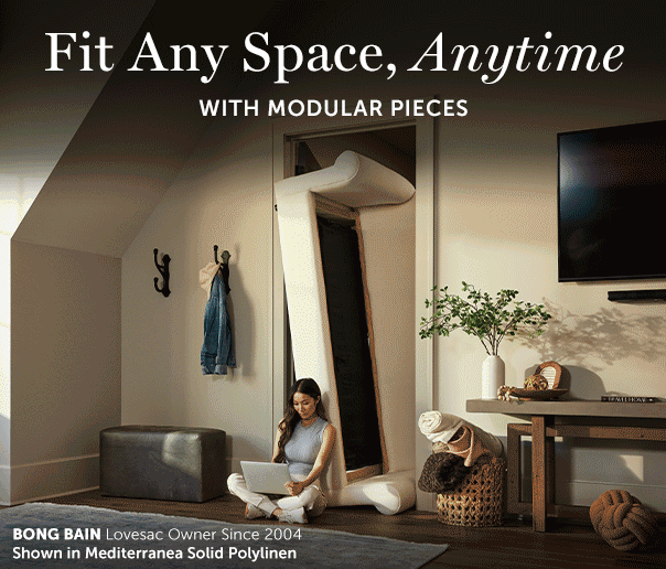Fits Any Space, Anytime with Modular Pieces