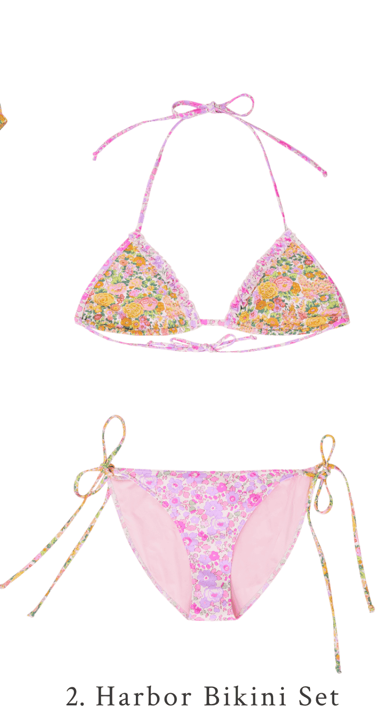 Harbor Liberty Fabric Bikini Set