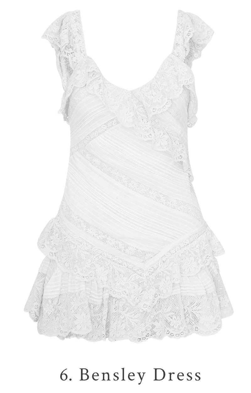 Bensley Cotton Lace Mini Dress