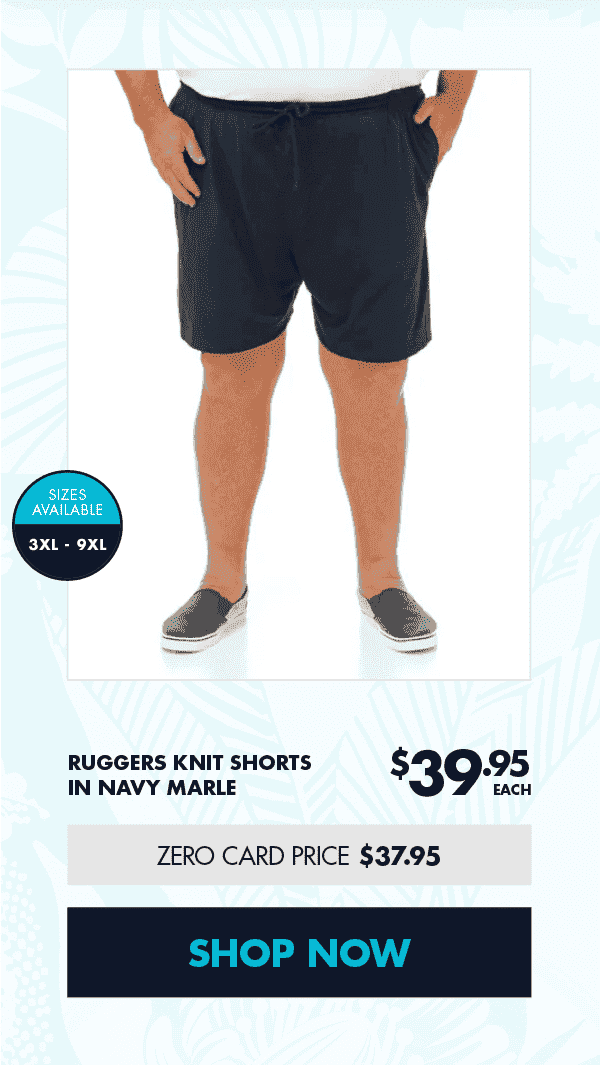 Ruggers Knit Shorts In Navy Marle