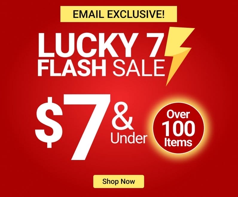 Lucky 7 Flash Sale