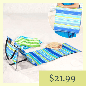 Striped Beach Lounger