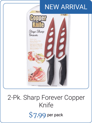 2-Pk. Sharp Forever Copper Knife