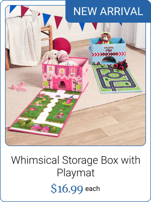 Whimsical Storage Box with Playmat