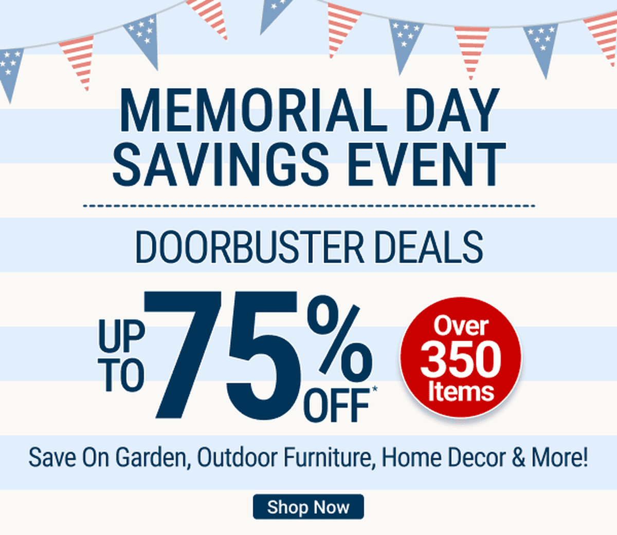 Memorial Day Doorbusters