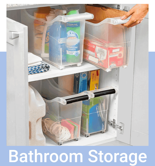 bathroom storage