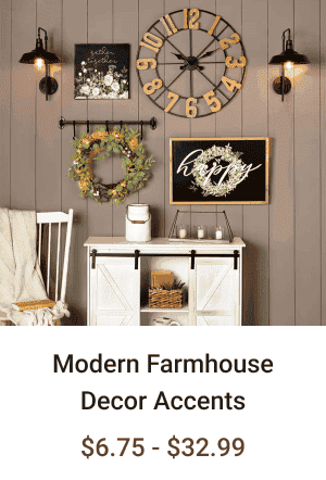 Modern Farmhouse Decor Accents