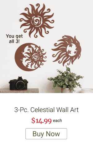 3-Pc. Celestial Wall Art