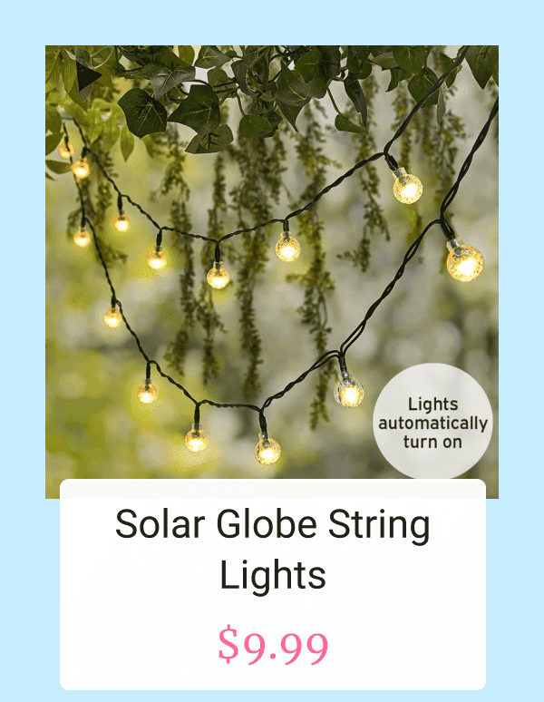 Solar Globe String Lights