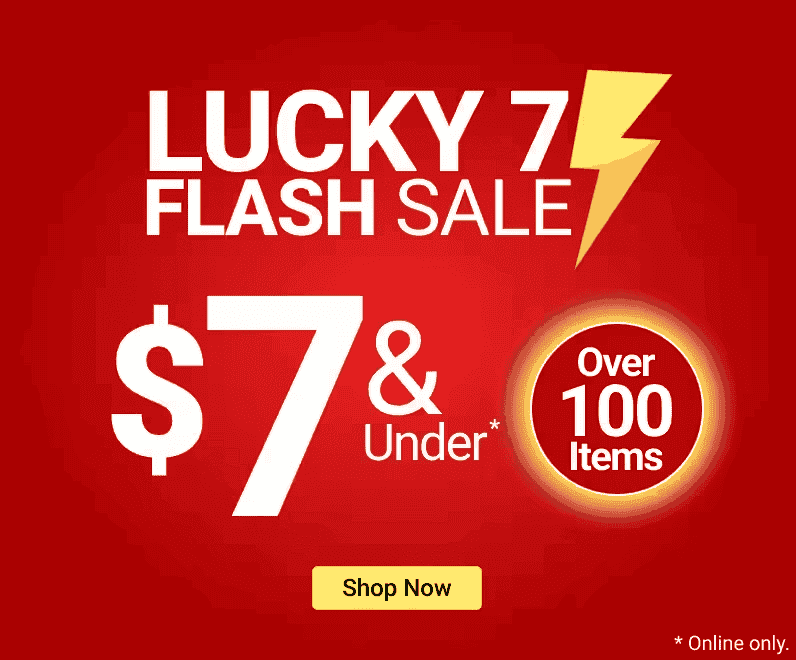 Lucky 7 Flash Sale