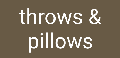 throws & pillows