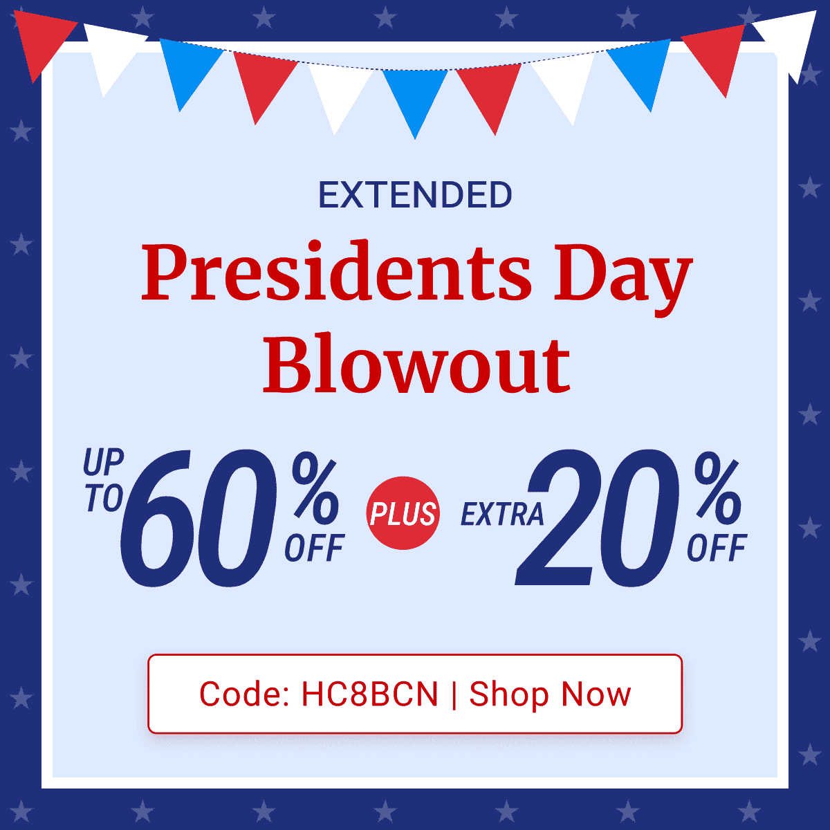 Presidents Day Sale