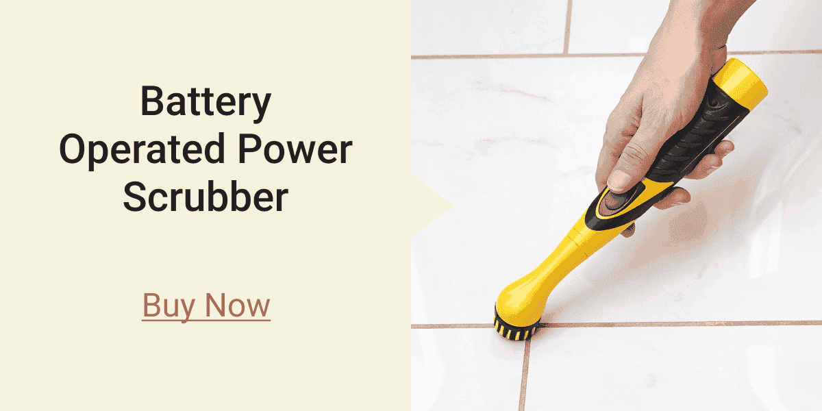 Battery Operated Power Scrubber