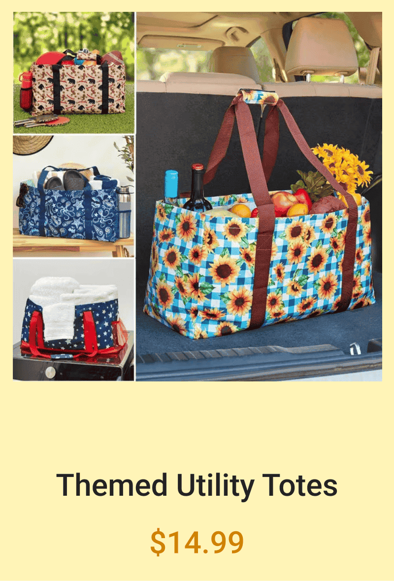 Themed Utility Totes