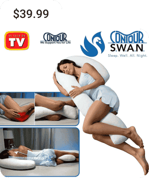 Comfort Swan Body Pillow