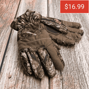 Hot Shot Men's Brushed Tricot Gloves