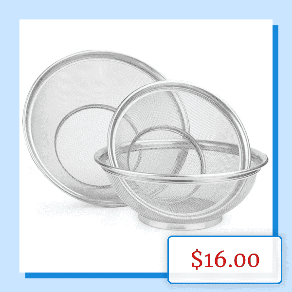 Set of 3 Mesh Colanders