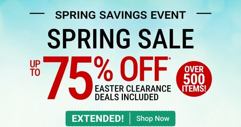 Spring Sale