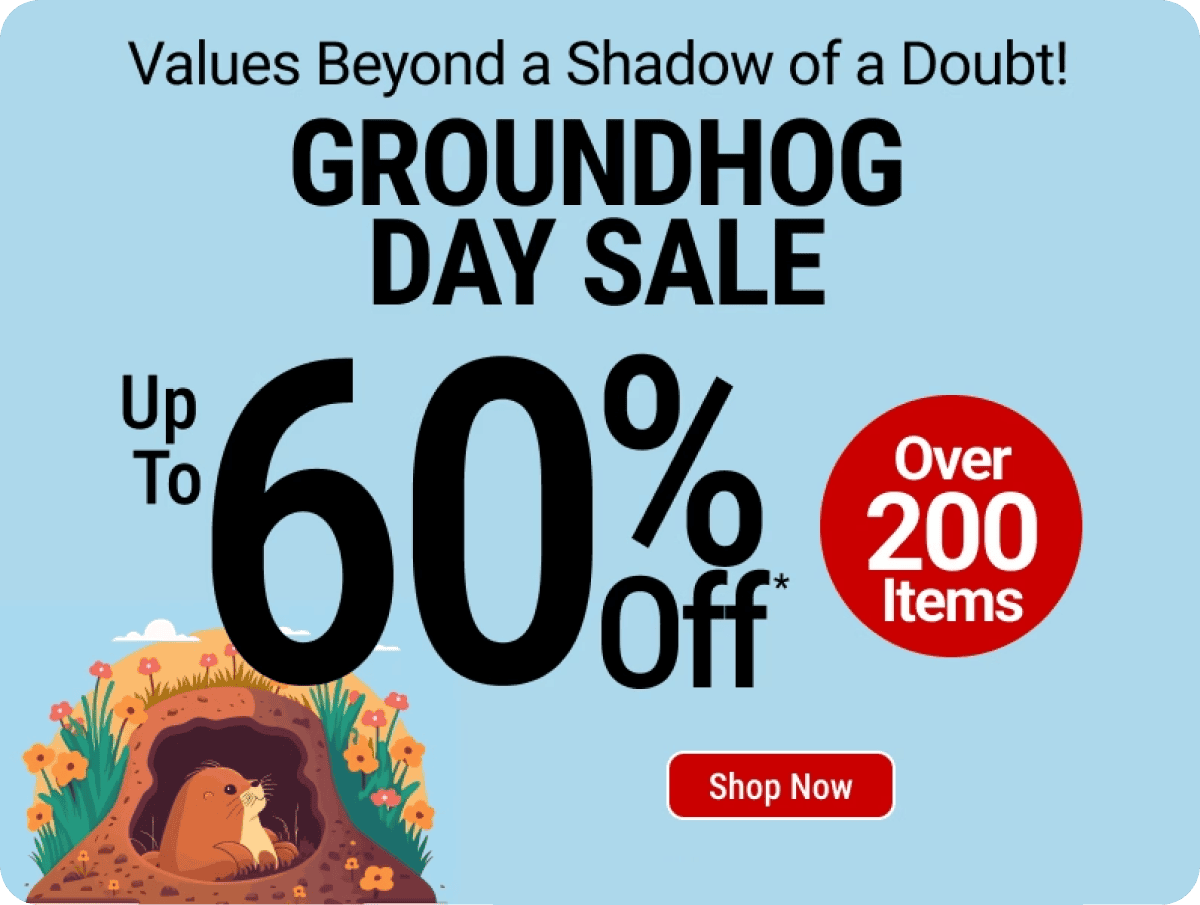 Groundhog Day's Sale