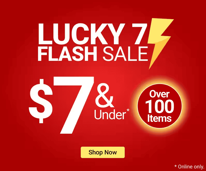 Lucky 7 Flash Sale