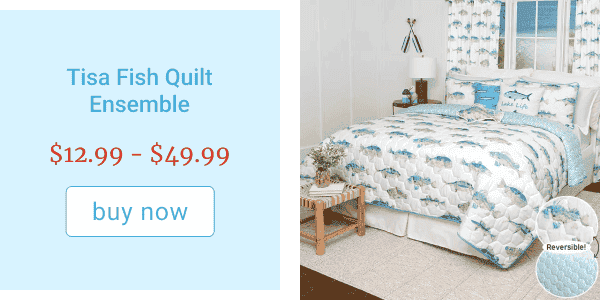 Tisa Fish Quilt Ensemble