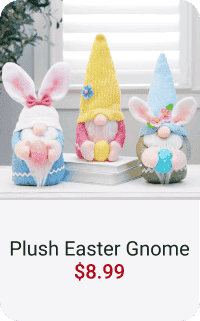 Plush Easter Gnome