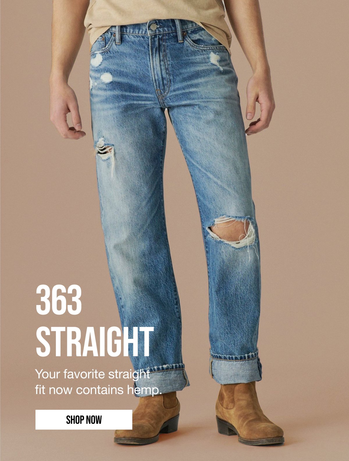 363 STRAIGHT | Your favorite straight fit now contains hemp. | SHOP NOW