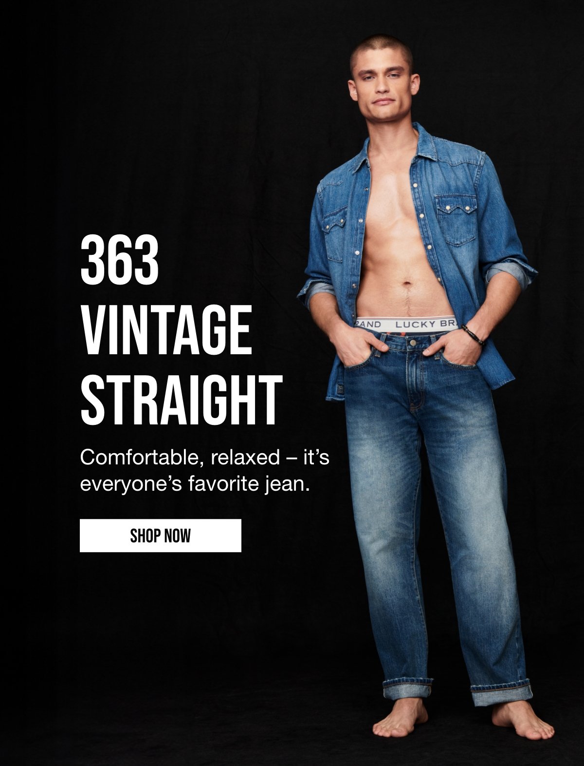 363 VINTAGE STRAIGHT | Comfortable, relaxed - it's everyone's favorite jean. | SHOP NOW