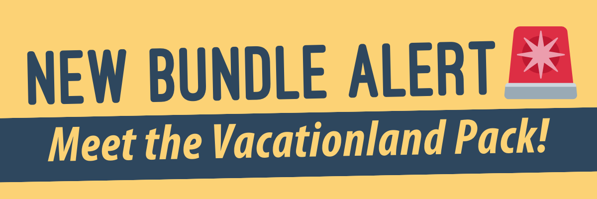 NEW BUNDLE ALERT🚨 Meet the Vacationland Pack!