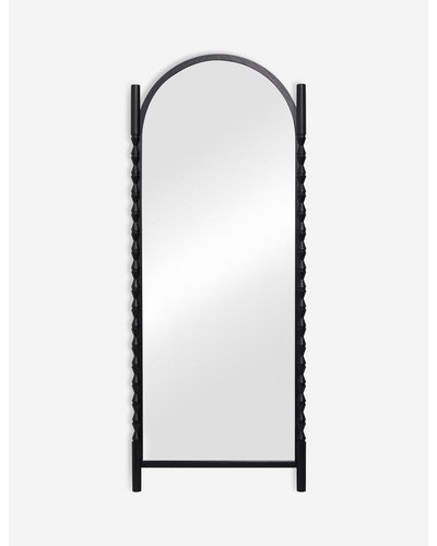 Topia Floor Mirror by Ginny Macdonald - Black