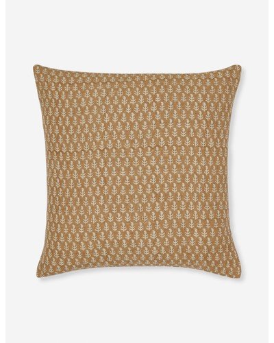 Agnes Linen Pillow-Rust / Square