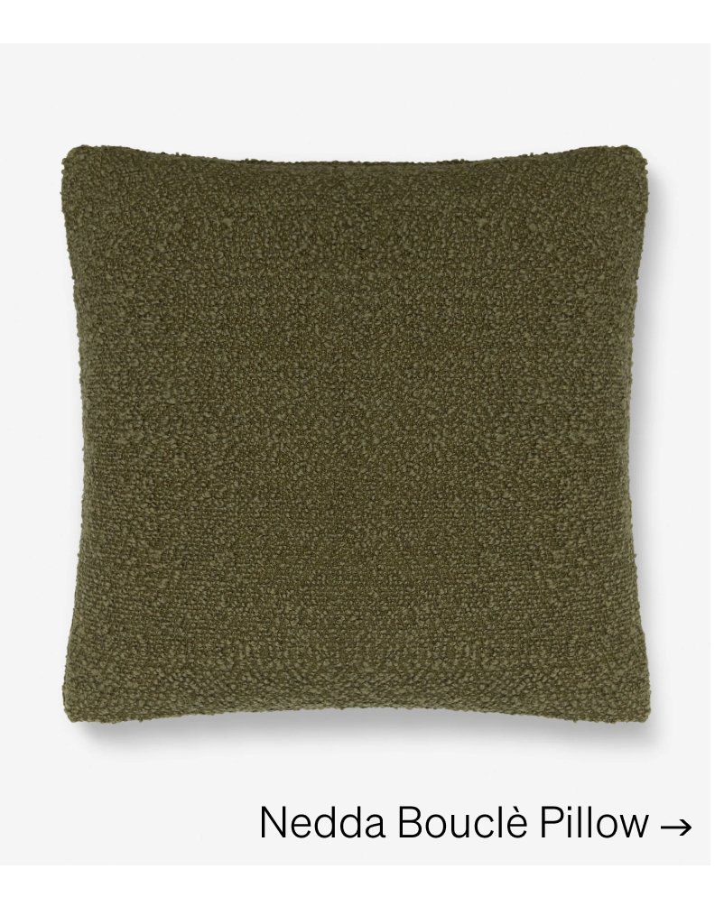 Shop Nedda Boucle Pillow