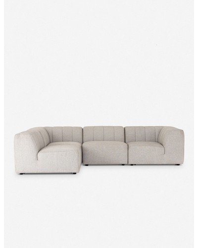 Phillipa Indoor / Outdoor Sectional Sofa - Gray