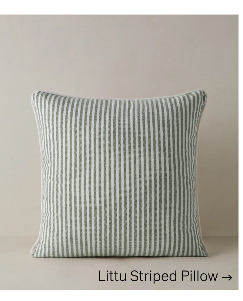 Shop Littu Striped Pillow