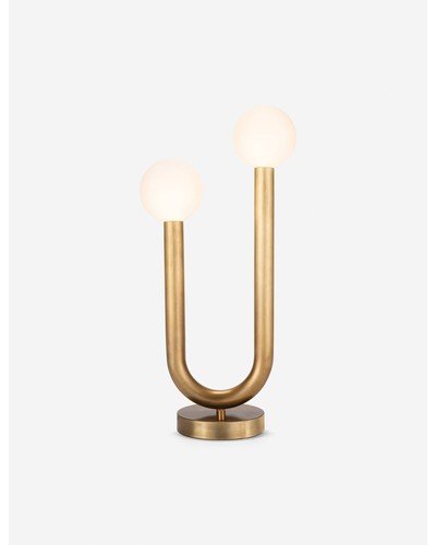 Happy Table Lamp by Regina Andrew-Natural Brass