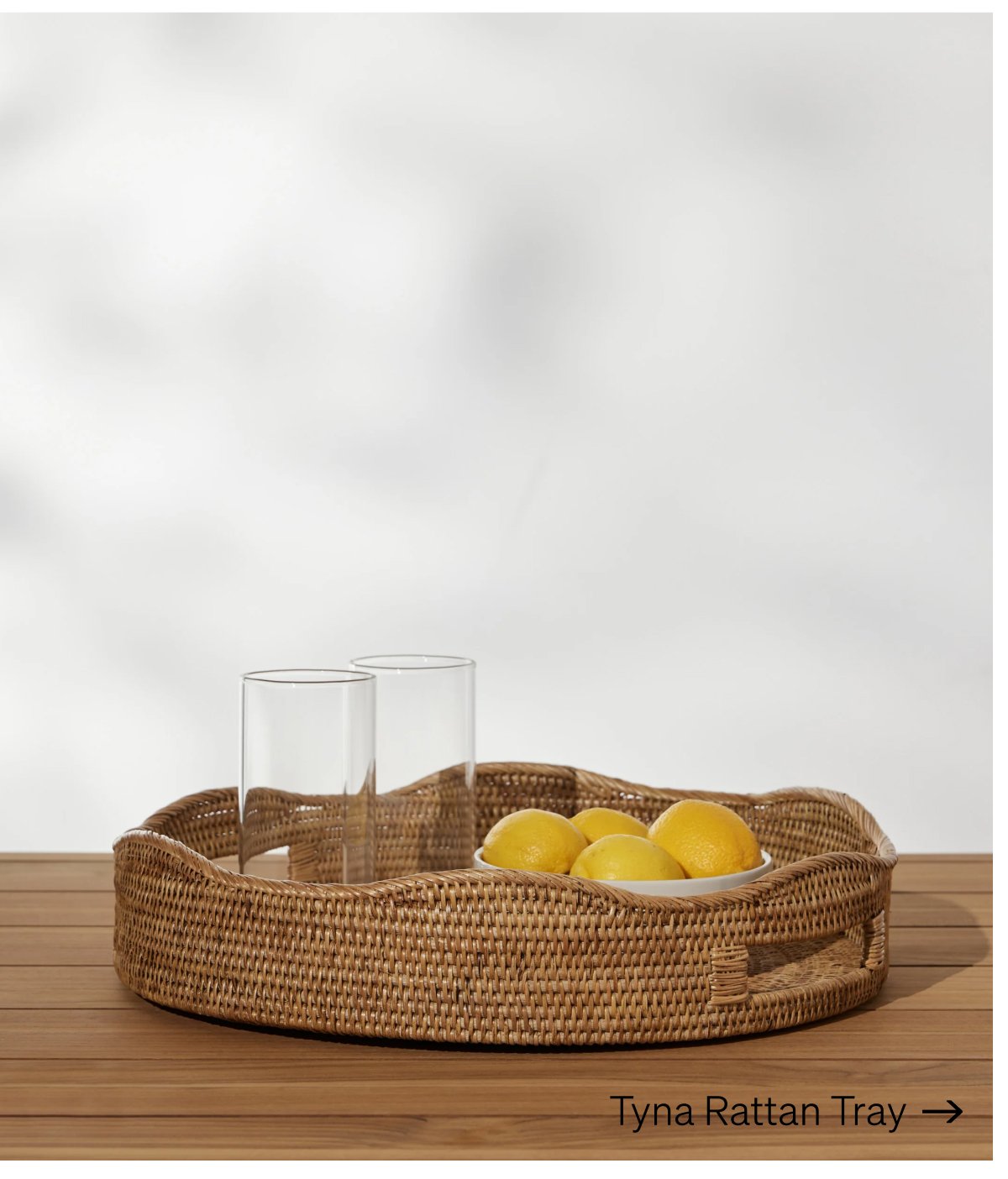 Shop Tyna Rattan Tray