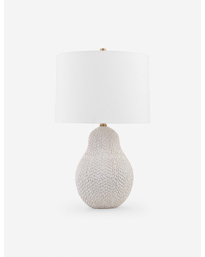 Parsey Table Lamp-White